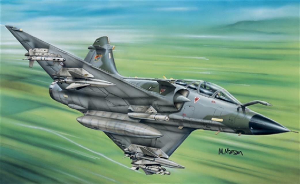 Italeri 1/72 023 French Mirage 2000 D Jet Fighter Model