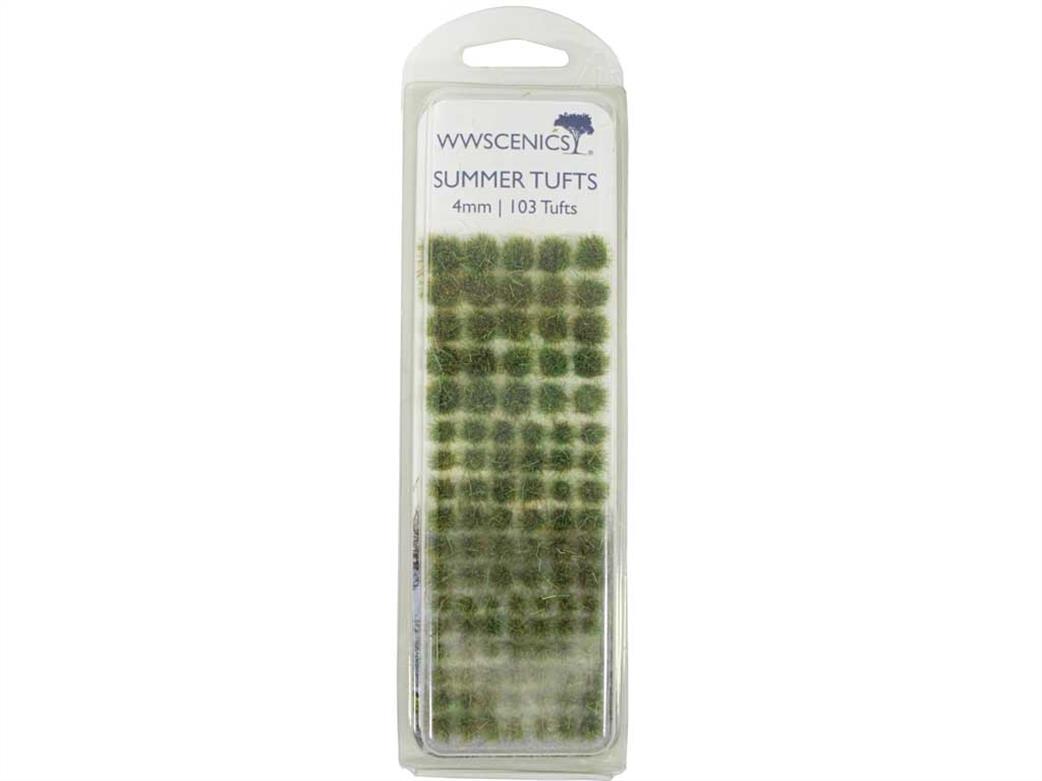 Peco  PSG-50 4mm Self-Adh Grass Tufts Assorted x100