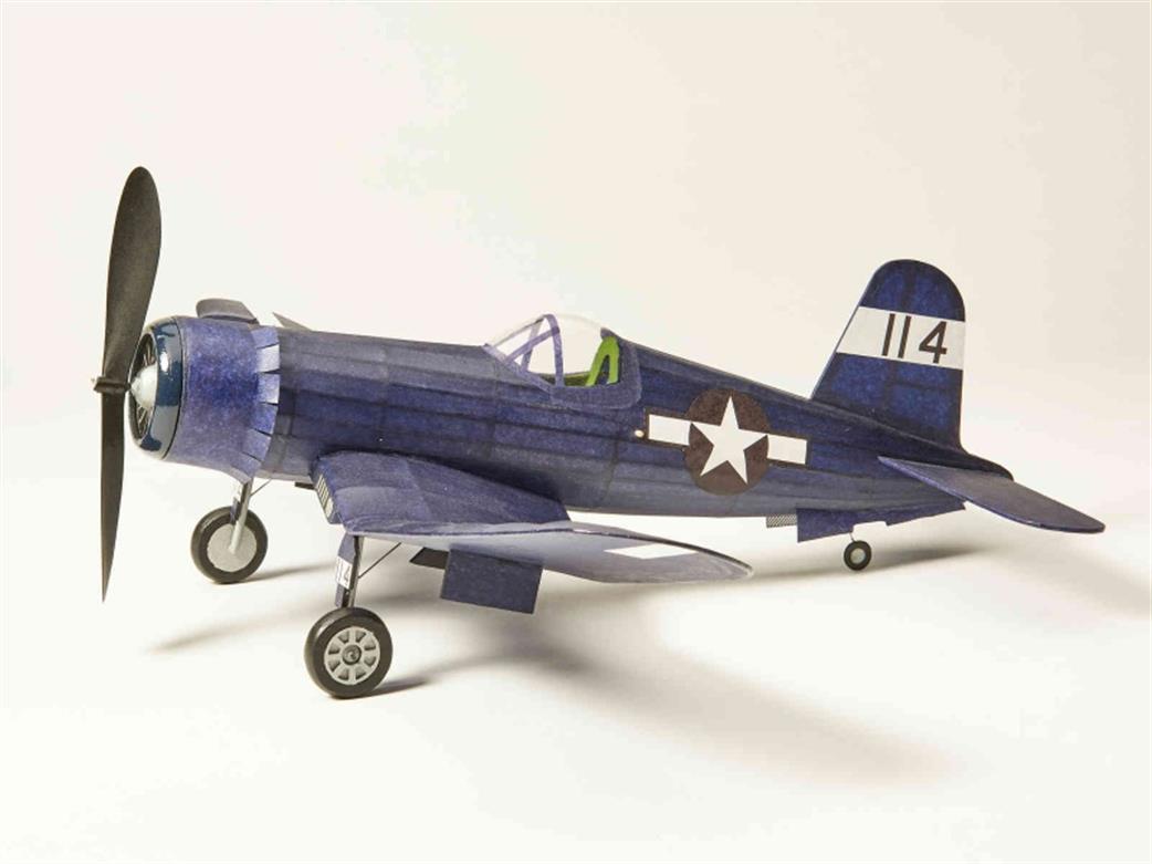 Dumas   213 Vought F4U Corsair Balsa Wood Free Flight Kit Laser Cut Parts