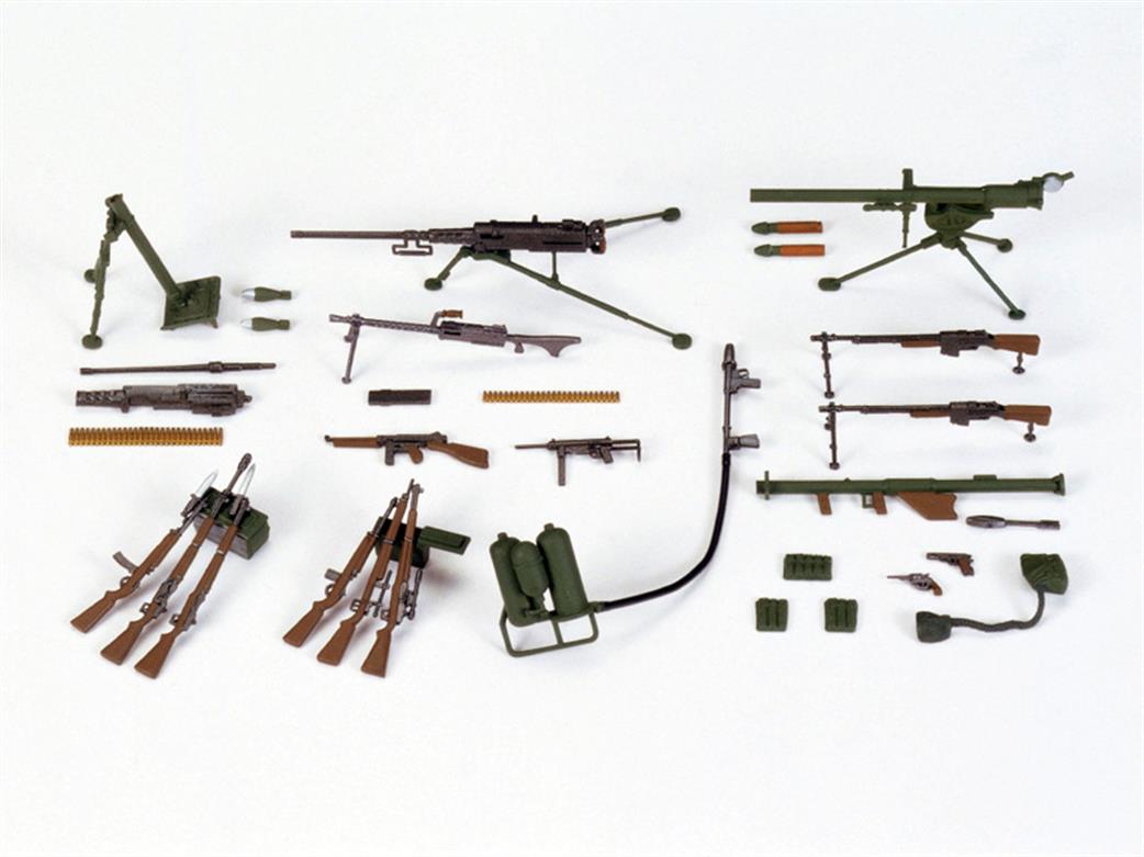 Tamiya 1/35 35121 US WW2 Infantry Weapons Set