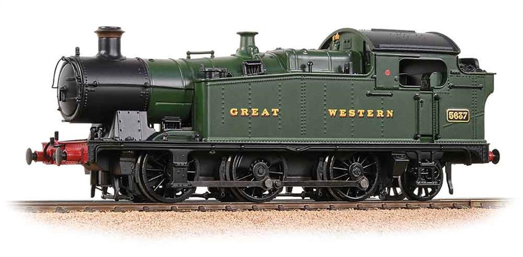 Bachmann OO 32-078 GWR 5637 Collett Class 56xx 0-6-2T GWR Green Lettered Great Western