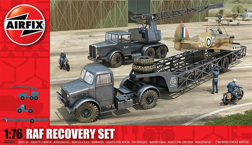 Airfix 1/76 A03305V RAF Airfield Recovery Set