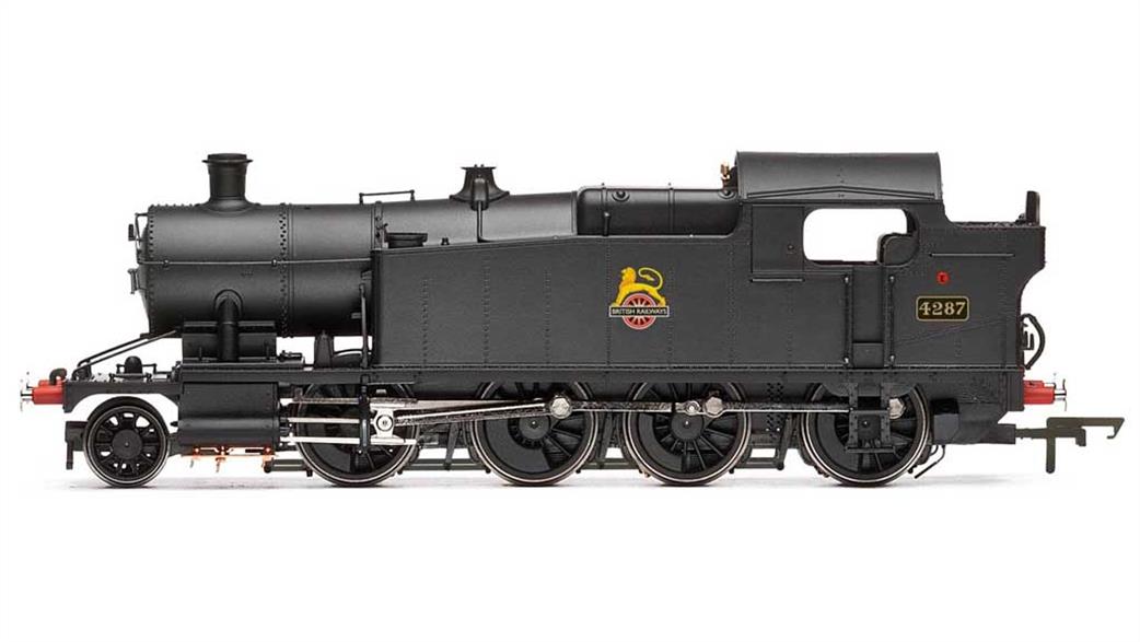 Hornby OO R3462 BR 4287 ex-GWR 42xx Class 2-8-0T BR Plain Black Early Emblem