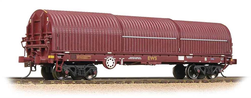 Bachmann OO 37-625A EWS BRA Thrall 102tonne Steel Coil Carrier EWS Maroon