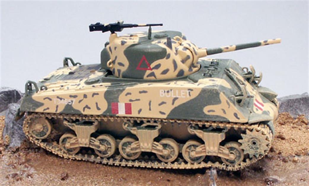 Corgi 1/50 CC51004 Sherman Tank M4A3 British Army Italy 1943 Die cast Model