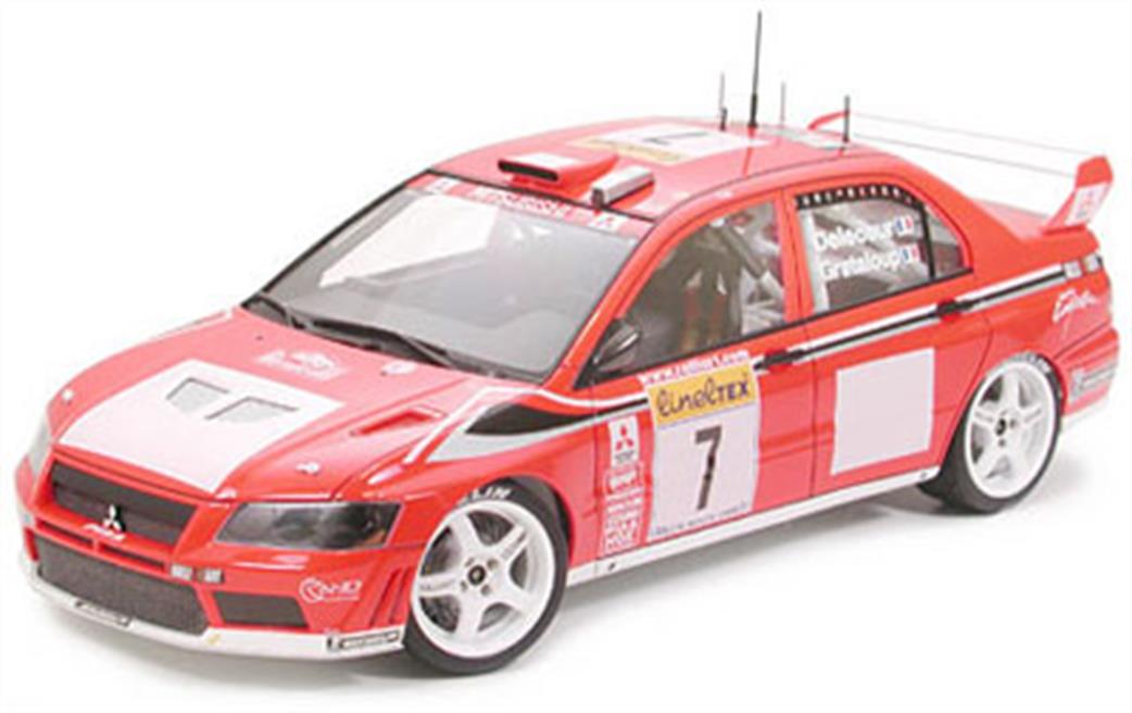 Tamiya 1/24 24257 Mitsubishi Lancer Evolution VII WRC Kit