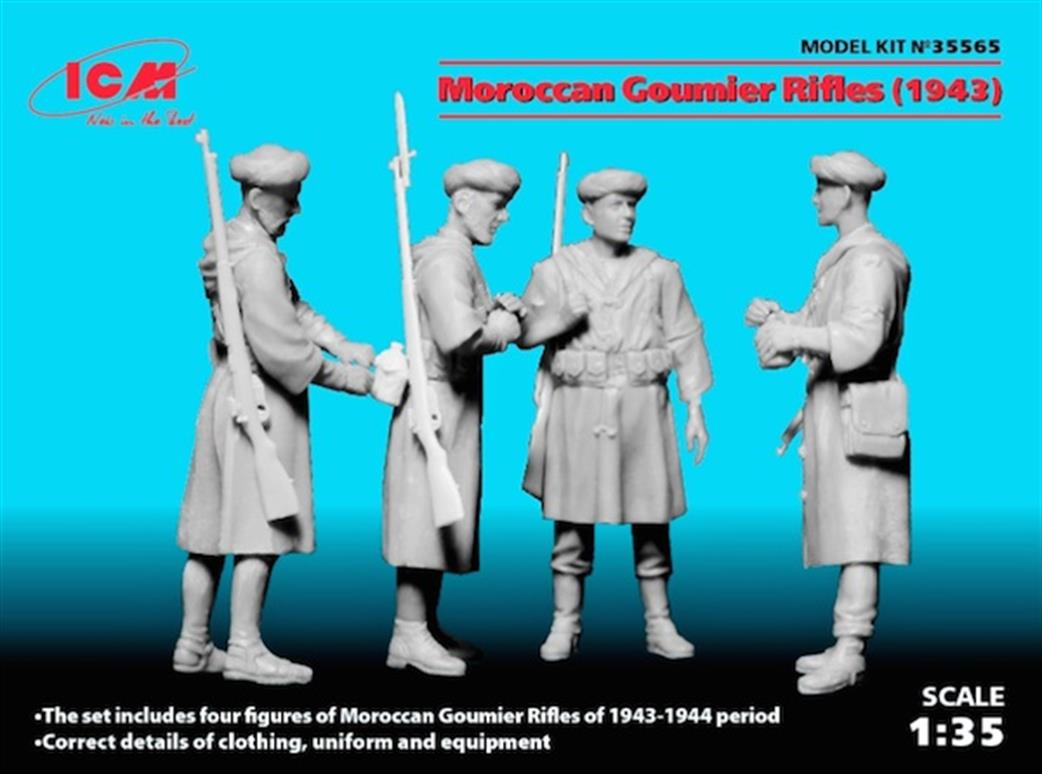 ICM 1/35 35565 Moroccan Goumier Rifles (1943)
