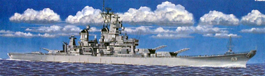 Trumpeter 05705 US Battleship BB-63 Missouri 1991 Modern 1/700