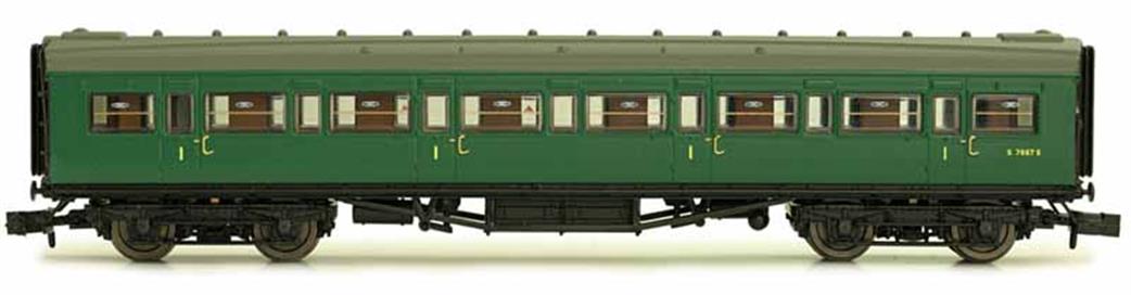 Dapol N 2P-012-551 BR Maunsell 3-Coach Set 392 BR Southern Region Green