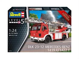 Revell 07504 1/24th DLK 23-12 Mercedes-Benz 1419/1422 Fire Engine Kit Limited Edition
