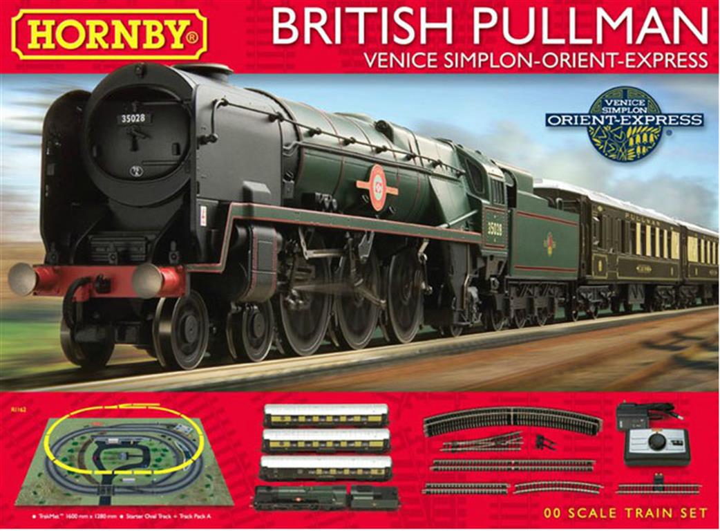 Hornby OO R1162 The British Pullman Venice Simplon-Orient Express Train Set