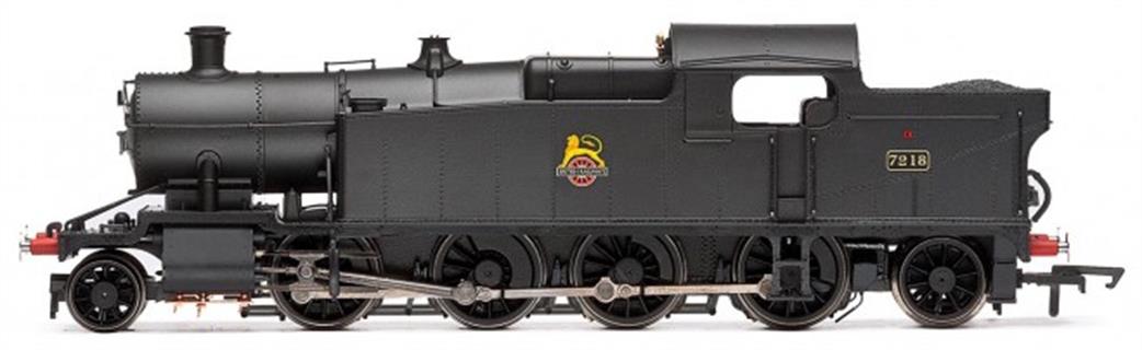 Hornby R3226 BR(W) 7218 ex-GWR 72xx Class 2-8-2T Heavy Goods Engine Black Early Emblem OO