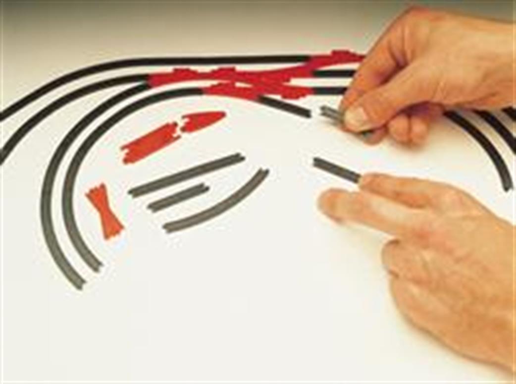 Hornby OO R619 Track Templates 1/4 Scale