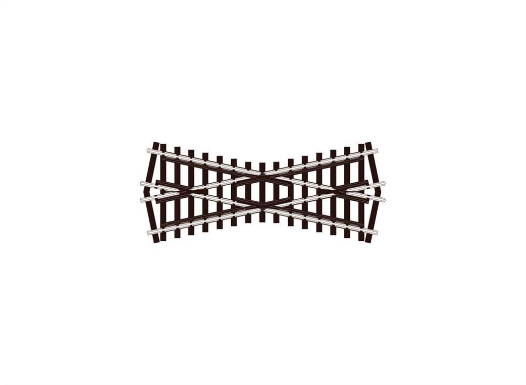 Peco OO/HO SL-93 Streamline Short Crossing 24deg