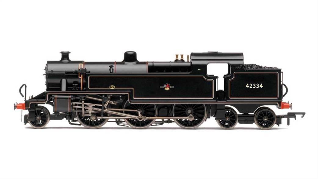 Hornby OO R3404 BR 42334 Fowler Class 4P 2-6-4T BR Lined Black Late Crest