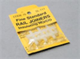 Nylon rail joiners join rails together where electrical insulation is required. Pack of 12