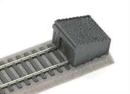 A simple plastic kit to build a sleeper built stop-block.