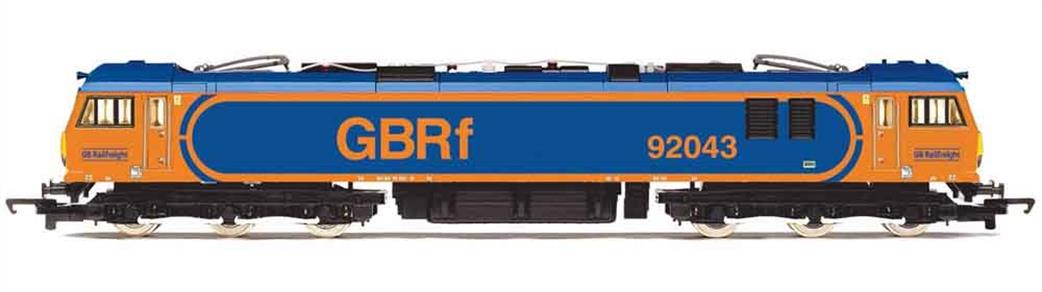 Hornby OO R3741 GB Railfreight 92043 Debussy Class 92 Electric Locomotive GBRf Europorte Livery