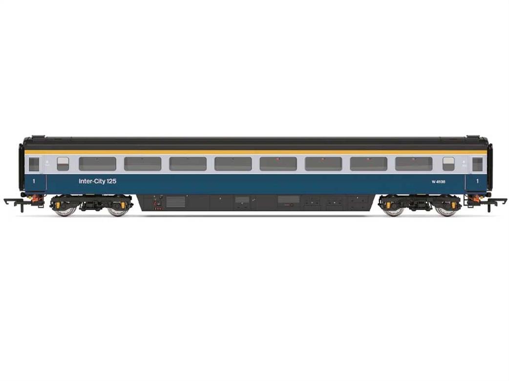 Hornby OO R40386 BR MK3 HST TFO First Class Open Coach 41138 Blue & Grey Livery