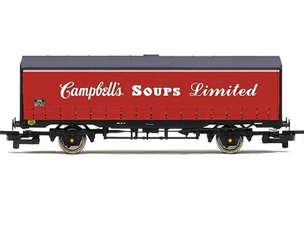 Hornby R60217 Campbells Soups PVB Curtain Side Pallet Van OO
