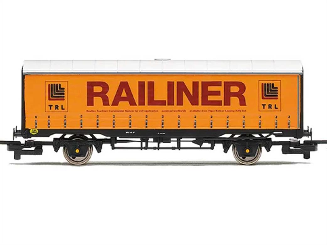 Hornby OO R60216 Tiger Rail PVB Raliner Curtain Side Pallet Van