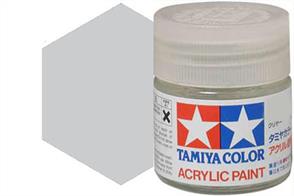 Tamiya X-11 metallic silver chrome, acrylic paint suitable for brush or spray painting.