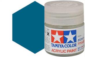 Tamiya X-13 metallic blue, acrylic paint suitable for brush or spray painting.