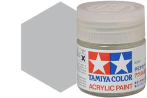 Tamiya X-19 translucent smoke, acrylic paint suitable for brush or spray painting.