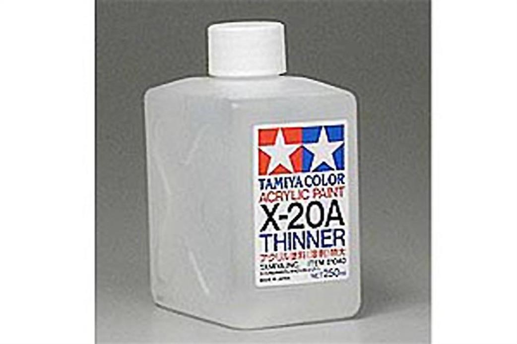 Tamiya  X-20A/250 X20A Acrylic Thinners 250ml Bottle