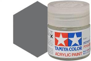 Tamiya XF-56 matt metallic grey, acrylic paint suitable for brush or spray painting.