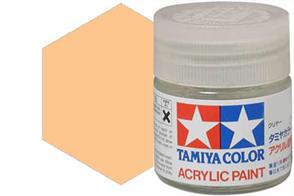 Tamiya XF-15 matt flesh, acrylic paint suitable for brush or spray painting.