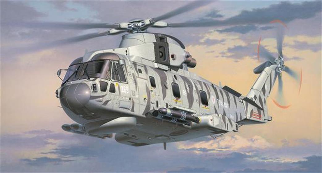 Revell 1/72 04907 Royal Navy AW-101 Merlin HMA-1 Helicopter Kit