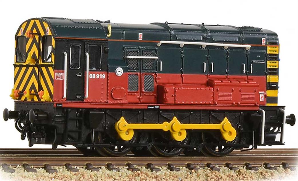 Graham Farish N 371-012 RES 08919 Class 08 Shunter Rail Express Systems Red & Black Livery