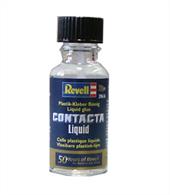 'Revell Contacta Liquid' is a super-thin liquid glue applied with the brush mounted in the cap. The glue is applied to the inside of the parts in the order to then fix these in the desired position.