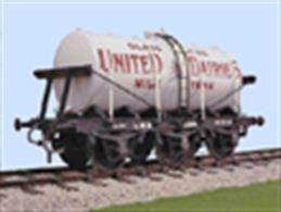 Slaters 7073 O Gauge LMS 6 Wheel Milk TankTransfers available seperately - Liveries AvailableExpress DairyIndependent Milk SuppliesUnited Dairy