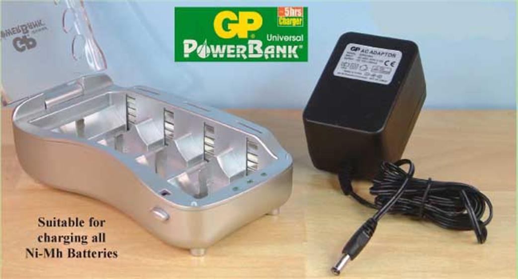GP 21931 Universal Powerbank Charger for all Ni-Mh Batteries