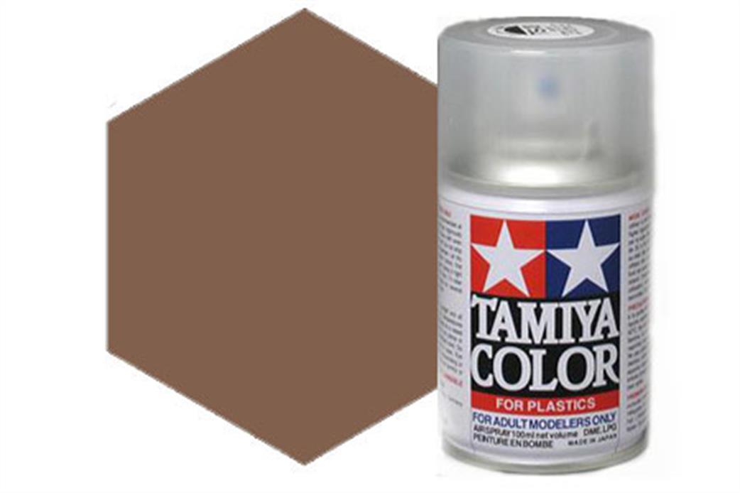 Tamiya  TS-1 TS1 Red Brown Synthetic Lacquer Spray Paint 100ml