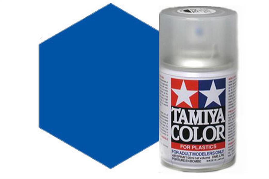 Tamiya  TS-15 TS15 Blue Synthetic Lacquer Spray Paint 100ml