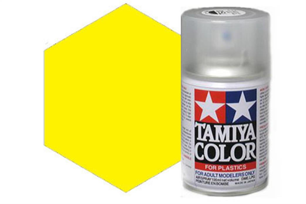 Tamiya  TS-16 TS16 Yellow Synthetic Lacquer Spray Paint 100ml