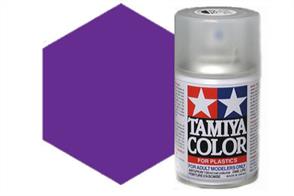 Tamiya TS37 Lavender Synthetic Lacquer Spray Paint 100ml TS-37These cans of spray paint are extremely useful for painting large surfaces, the paint is a synthetic lacquer that cures in a short period of time. Each can contains 100ml of paint, which is enough to fully cover 2 or 3, 1/24 scale sized car bodies.
