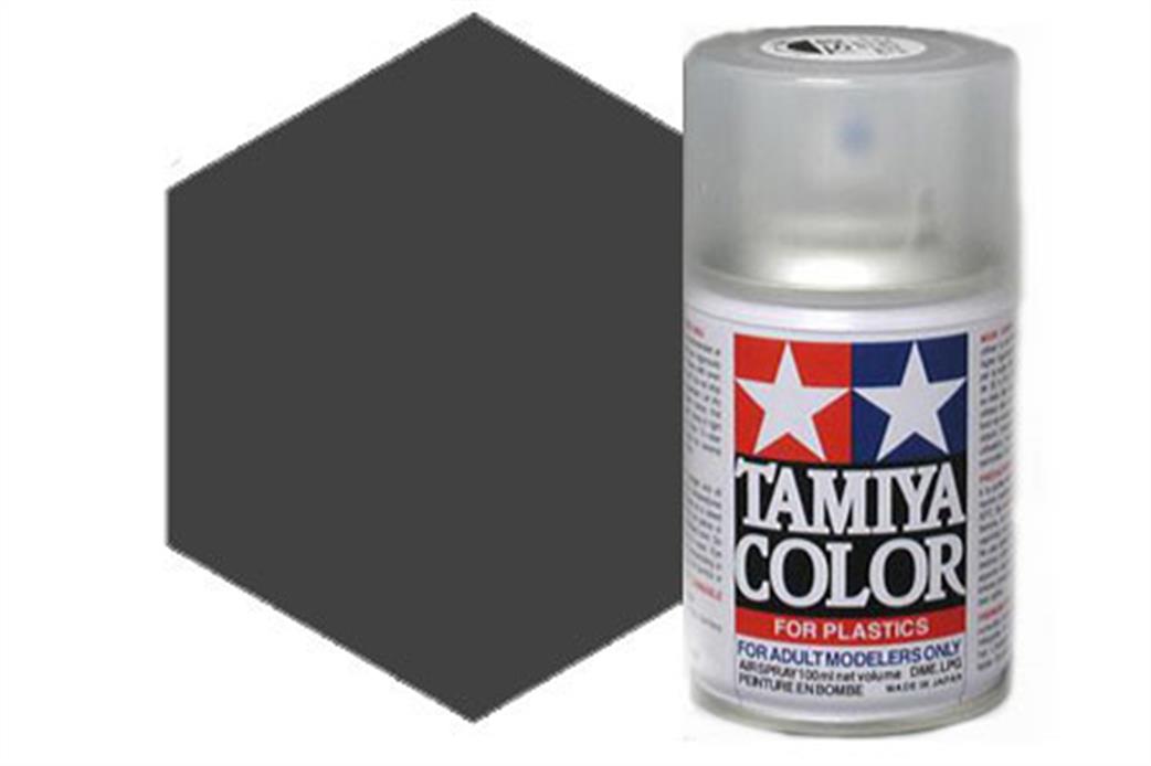 Tamiya  TS-40 TS40 Met. Black Synthetic Lacquer Spray Paint 100ml