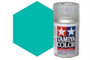 Tamiya TS41 Coral Blue Synthetic Lacquer Spray Paint 100ml TS-41These cans of spray paint are extremely useful for painting large surfaces, the paint is a synthetic lacquer that cures in a short period of time. Each can contains 100ml of paint, which is enough to fully cover 2 or 3, 1/24 scale sized car bodies.