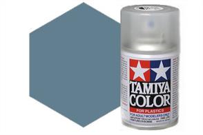 Tamiya TS48 Gunship Grey Synthetic Lacquer Spray Paint 100ml TS-48These cans of spray paint are extremely useful for painting large surfaces, the paint is a synthetic lacquer that cures in a short period of time. Each can contains 100ml of paint, which is enough to fully cover 2 or 3, 1/24 scale sized car bodies.