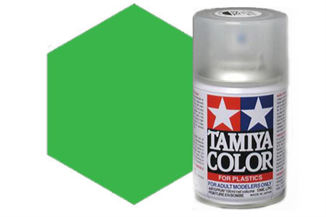 Tamiya  TS-52 TS52 Candy Lime Green Synthetic Lacquer Spray Paint 100ml
