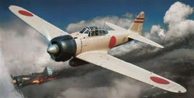 ProfiPACK edition kit of Japanese WWII naval fighter plane A6M2 Zero Type 11 in 1/48 scale
