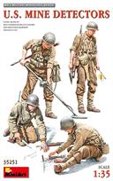 Miniart 35318 U.S Soldiers at Rest Figure Set Unassembled Plastic Model Kit.Box Contains Models of Five Figures with Infantry Weapons and Equipment