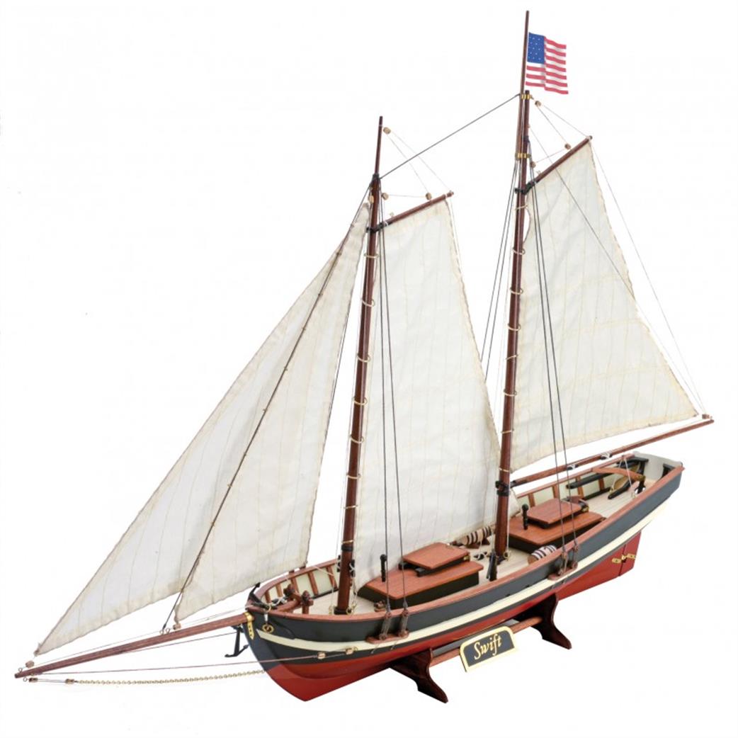Artesania Latina 22110 Swift 1805 Virginia Pilot Wooden Boat Kit 1/50