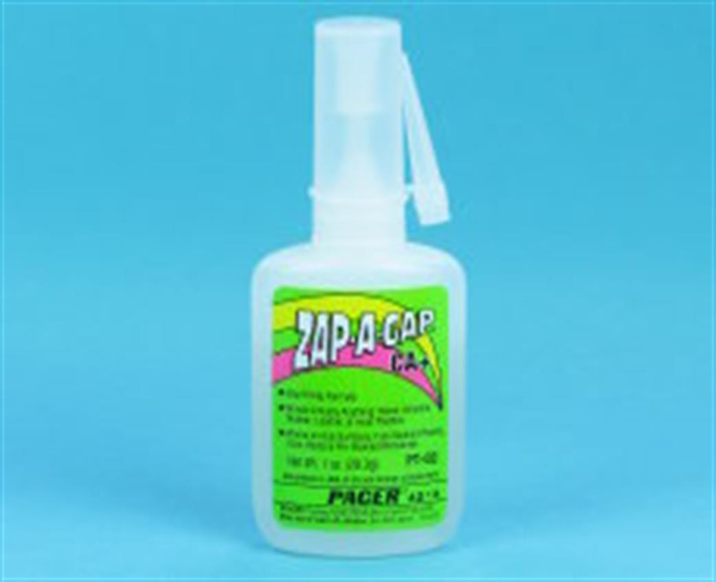 Pacer  PT02 Zap-A-Gap 1oz Bottle Superglue