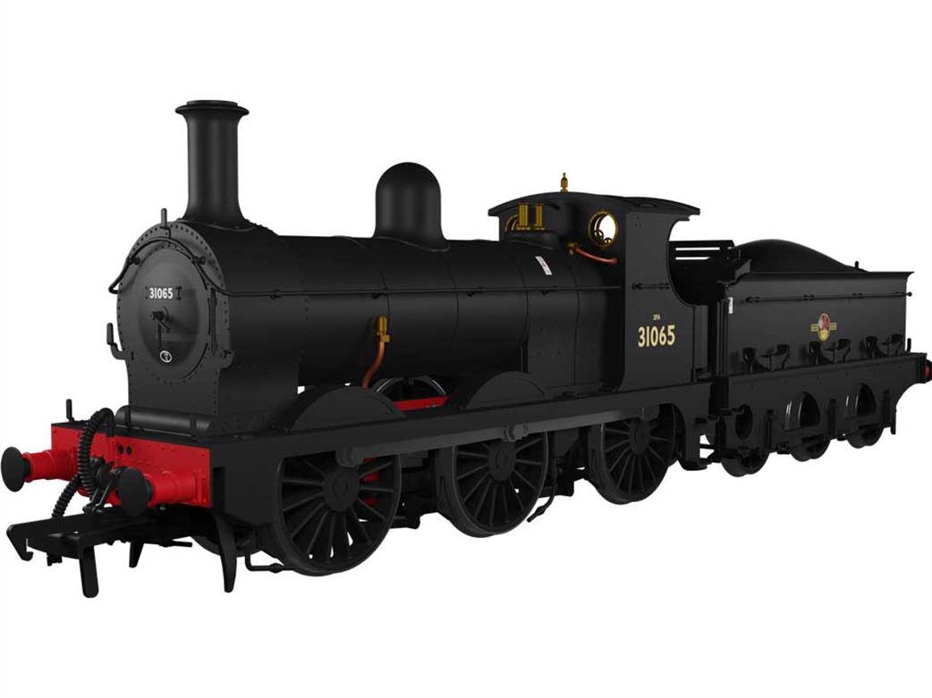 Rapido Trains OO 966511 BR 31065 ex-SECR Class O1 0-6-0 British Railways Plain Black Late Crest DCC Sound