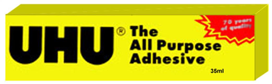 Uhu  42875 All Purpose Clear Adhesive 35ml Tube